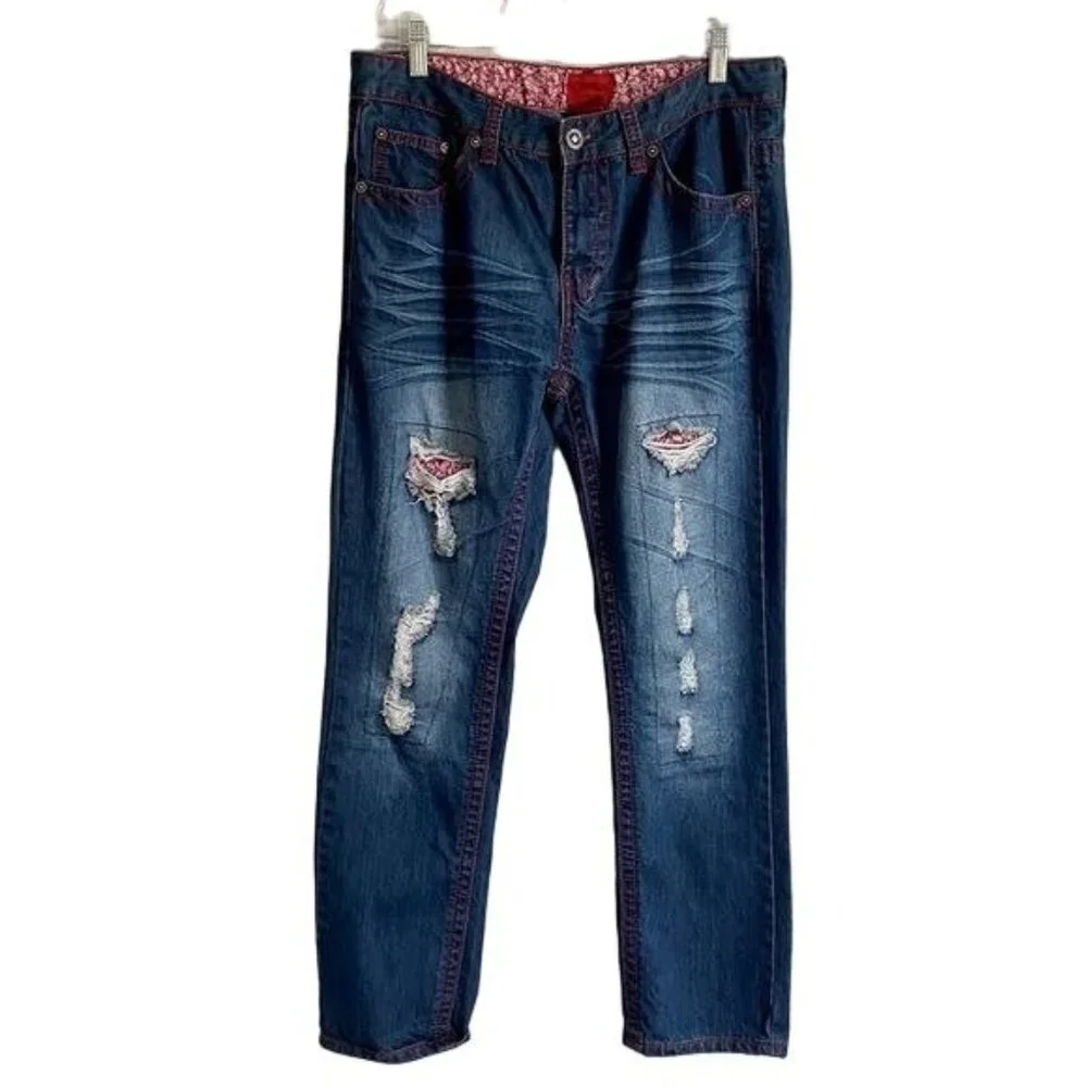 Patron Cito Distressed Jeans Mens 32 X 30